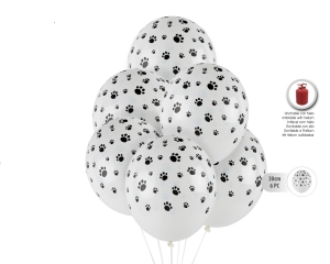 GLOBOS PRINT 2,8G 6PC HUELLAS