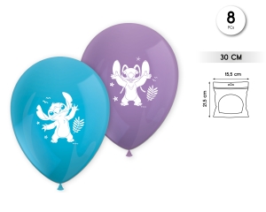 8 PRINT LATEX GLOBOS STITCH & ANGEL