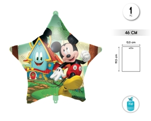 GLOBO FOIL ESTRELLA MICKEY 46CM