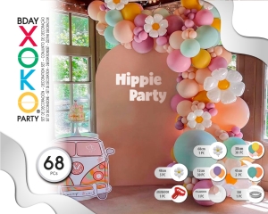 SET SPRING DAISY 68PC