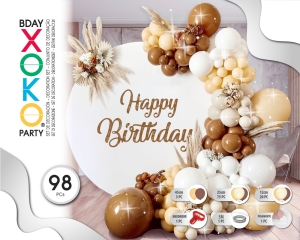 SET CAPUCCINO 98PC