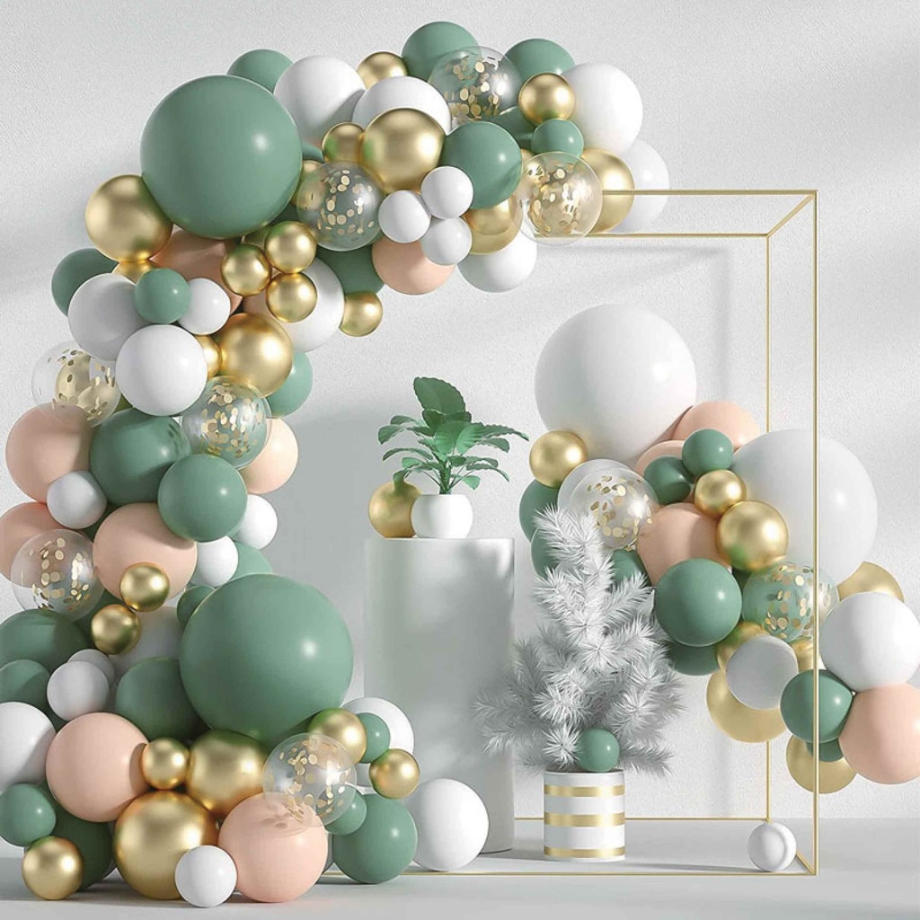 SET VINTAGE GREEN 114PC