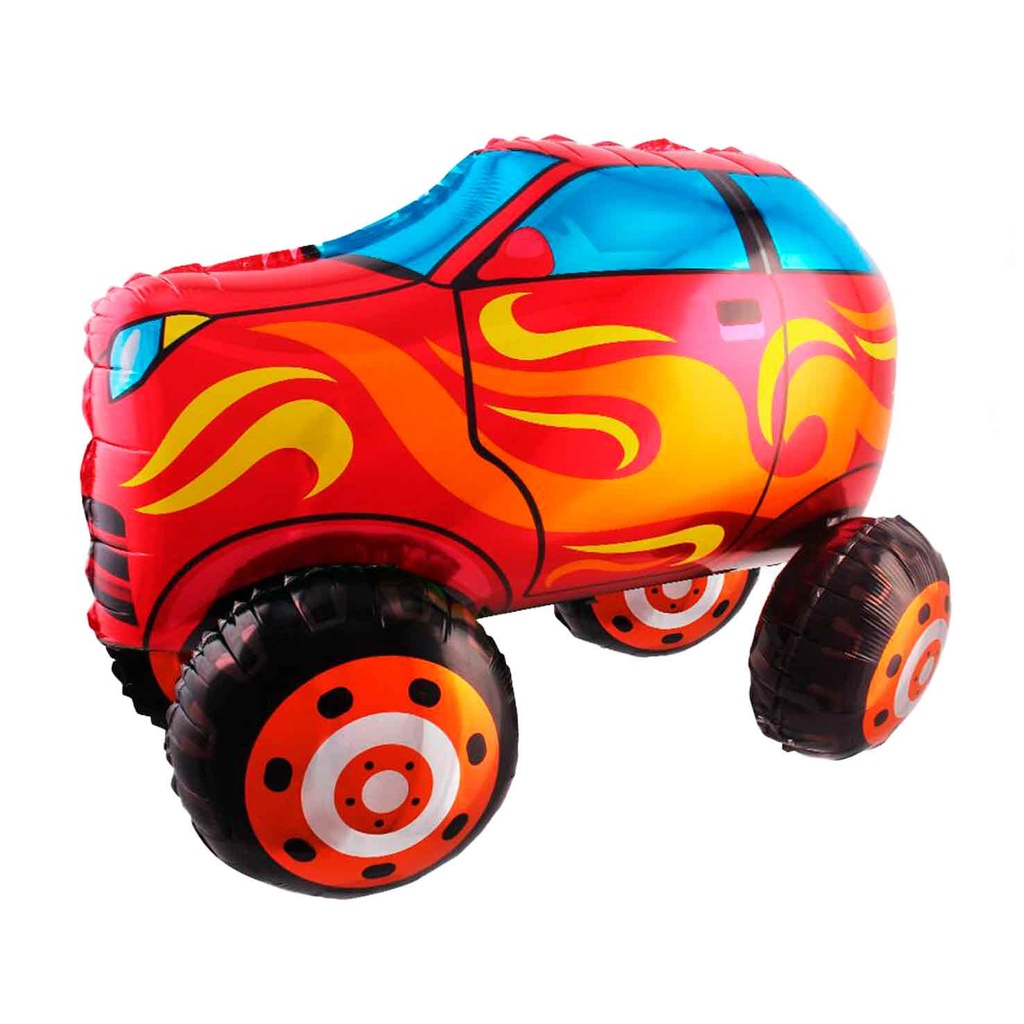 GLOBO MYLAR COCHE ROJO