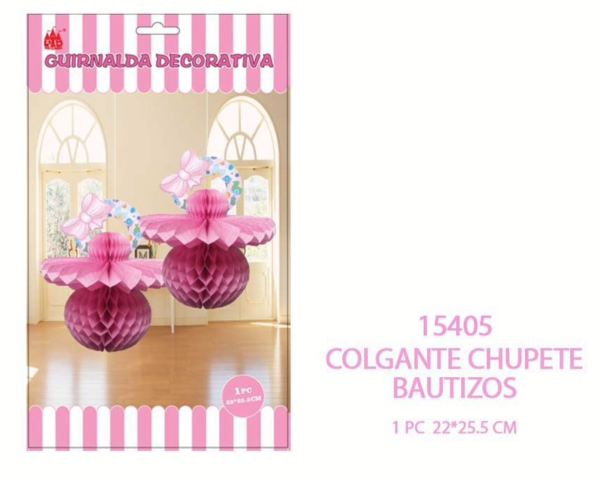 CHUPETE DE PAPEL ROSA