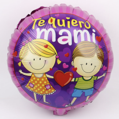 Te quiero mami niños 18"