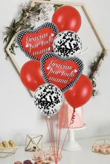 [7735] Bouquet "Gracias por todo Mamá" Foil y latex