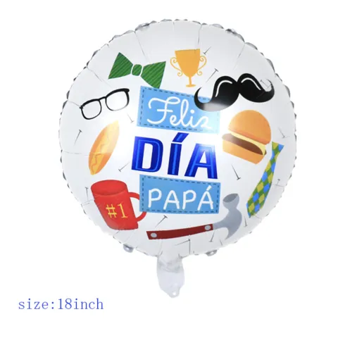 [AL853] GLOBO FOIL 18´FELIZ DIA PAPA
