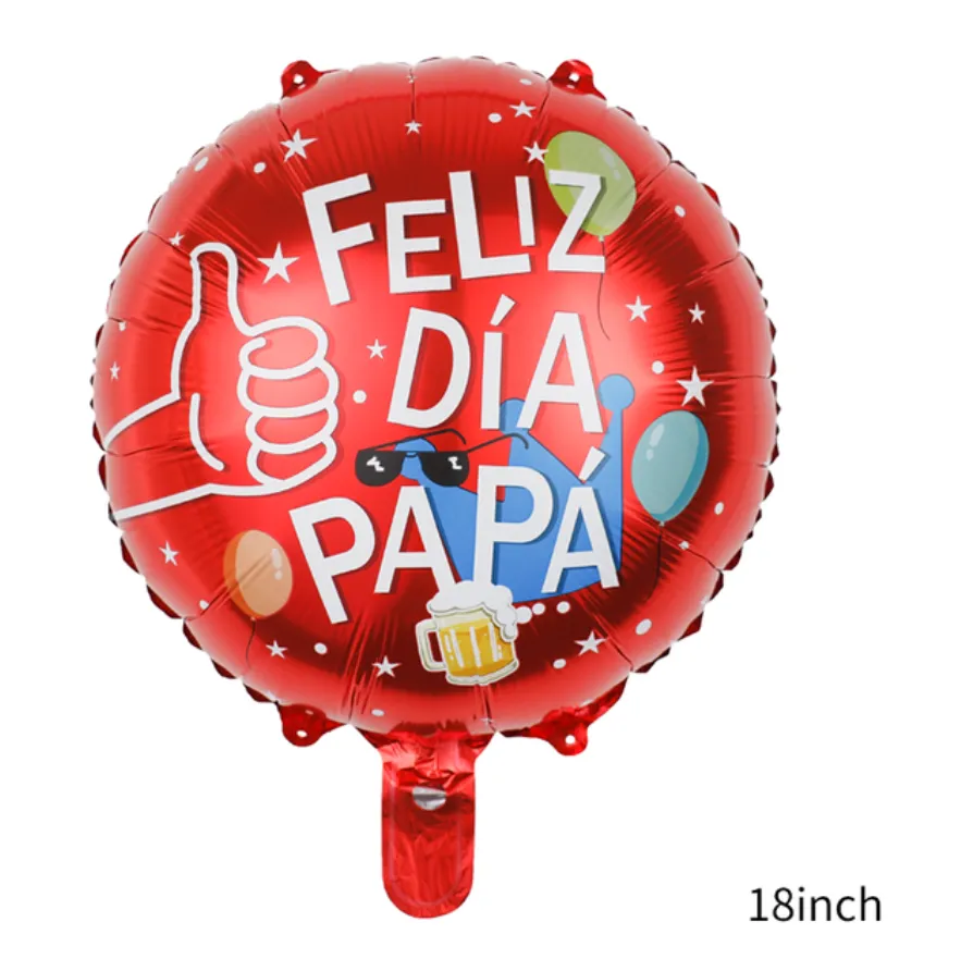 [AL854] GLOBO FOIL 18´FELIZ DIA PAPA CERVEZA