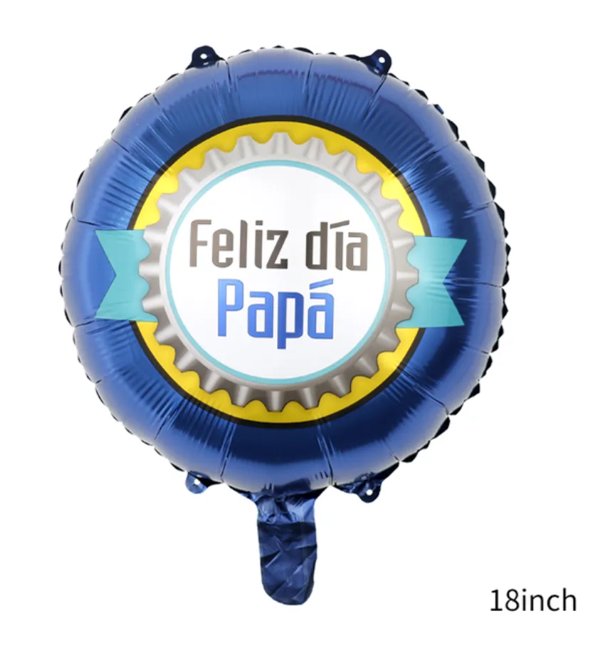 [AL858] GLOBO FOIL 18´FELIZ DIA PAPA