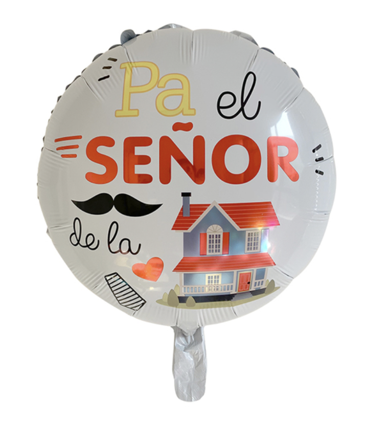 GLOBO FOIL 18´pal señor de la casa