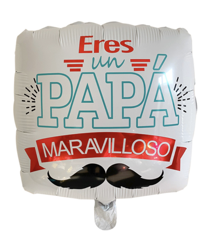 GLOBO FOIL 18´papa maravilloso