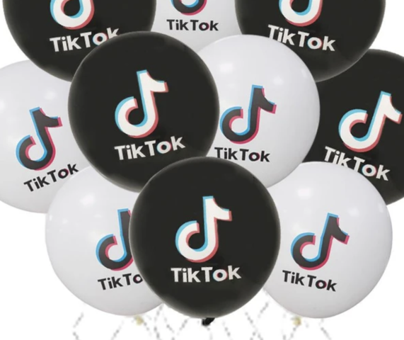 PACK 8 GLOBOS TICK TOCK