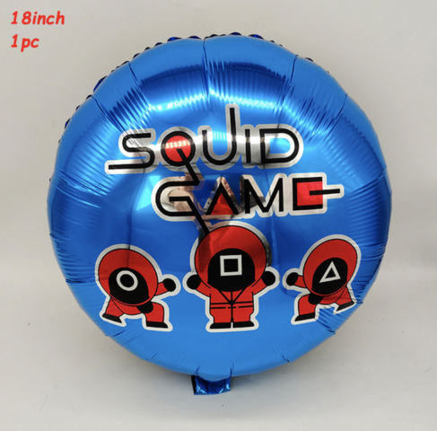 globo 18´el juego del calamar azul