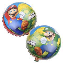 Globo Mario y Luigi 18"