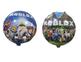 Globo Roblox 2 caras azul 18"