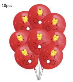 Globos Latex Iron Man 10und.
