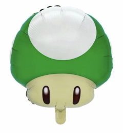 GLOBO FOIL SETA MARIO BROSS VERDE 1 UND