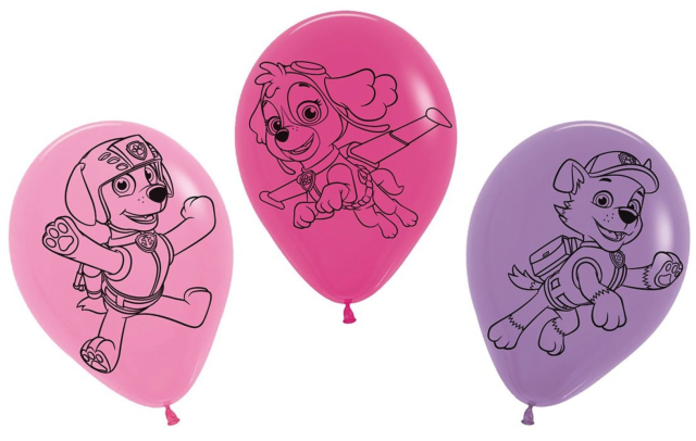 [47875] GLOBOS LATEX SKYE PACK 10