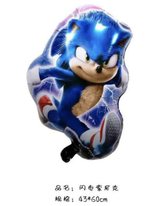 Globo Sonic corriendo forma