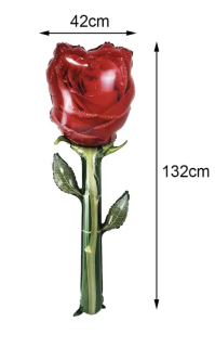 G. FOIL ROSA ROJA GRANDE