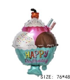 COPA HELADO TURQUESA