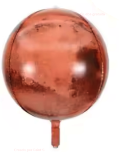 GLOBO FOIL SISTEMA SOLAR 3D. 22" MARTE