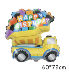 CAMION HAPPY BIRTHDAY 60x72cm