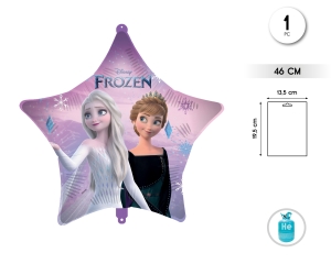 GLOBO FOIL ESTRELLA 18   / Ø46 CM. FROZEN
