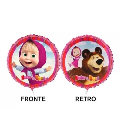 GLOBO FOIL 18"/Ø46CM. MASHA Y EL OSO