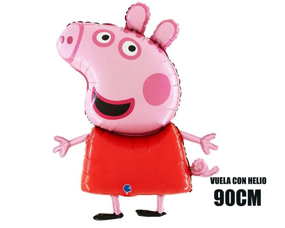 42     (90cm) Peppa Pig - Metalizado