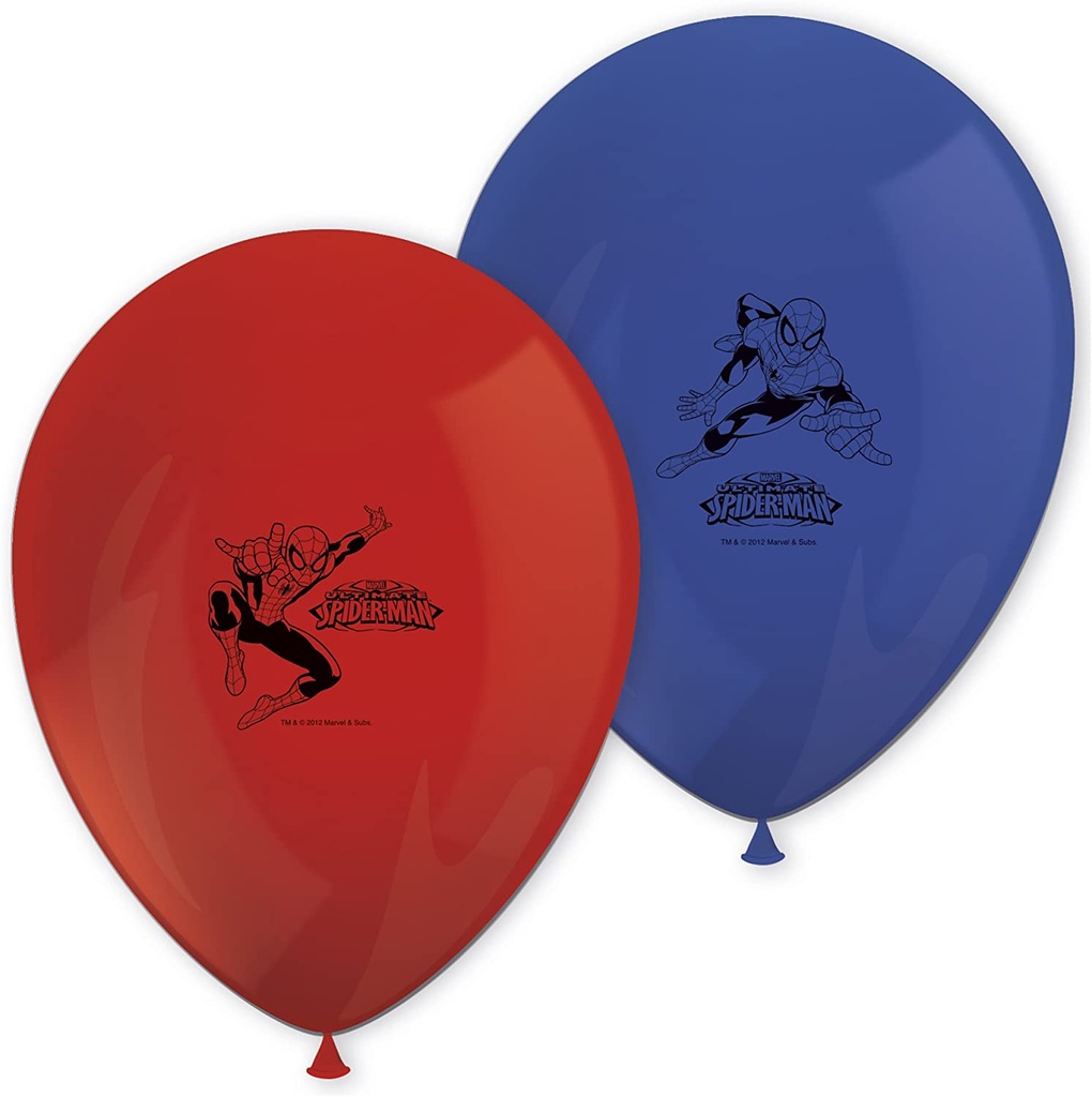 [81536] GLOBO IMPR.28CM.SPIDERMAN
