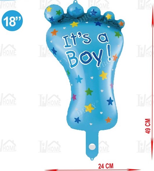 GLOBO POLIAMIDA PIE BOY 18"