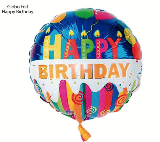 GLOBO FOIL HAPPY BIRTHDAY REDONDO_PARTILANDIA