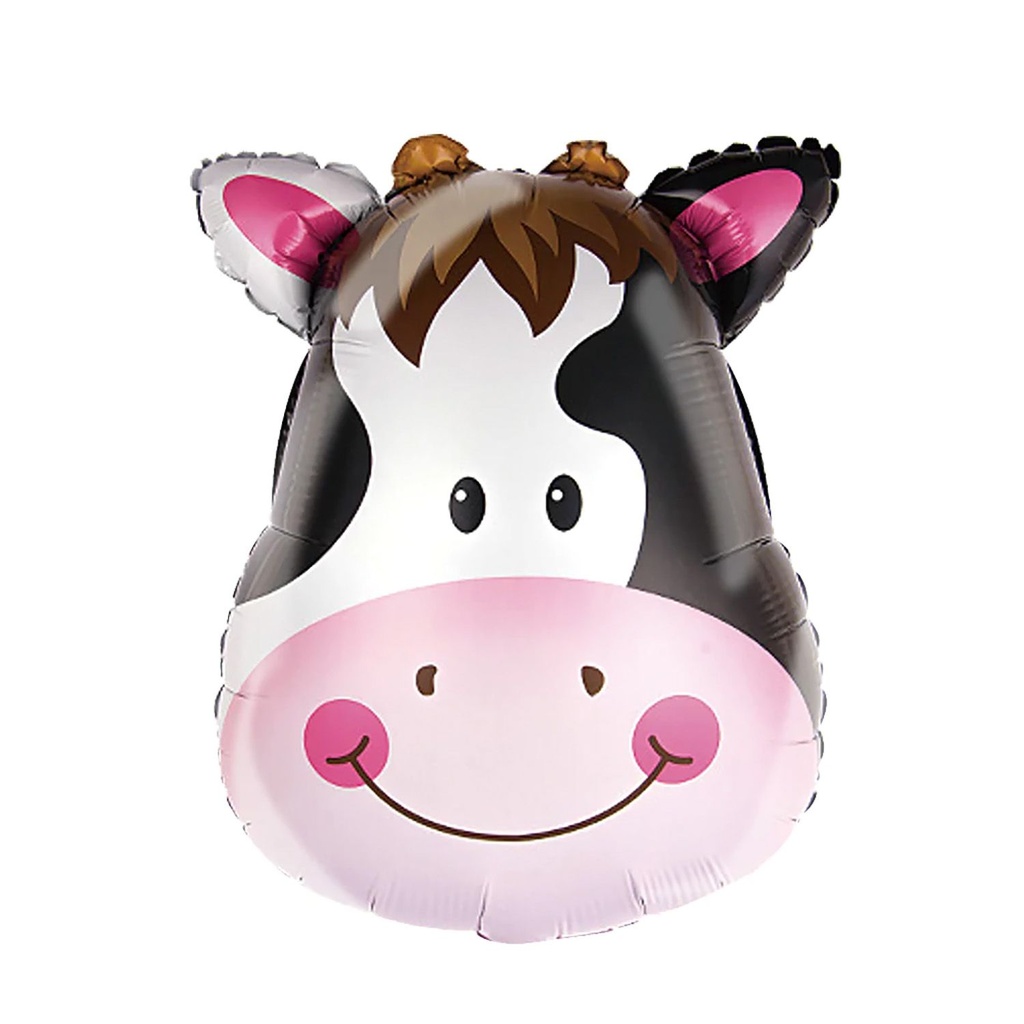 GLOBO MYLAR CABEZA VACA 46,2CM X 63,6CM