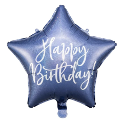 ESTRELLA H.BIRTHDAY AZUL OSCURO