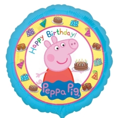 *18/45CM (S60) PEPPA PIG HAPPY BIRTHDAY
