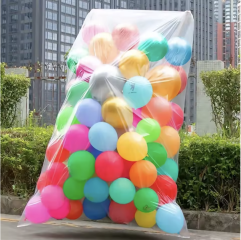 ROLLO 10 BOLSAS PERFORADAS PARA GLOBOS