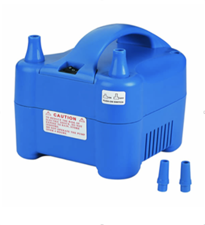 [AI007] Inflador elecrtico azul doble boquilla