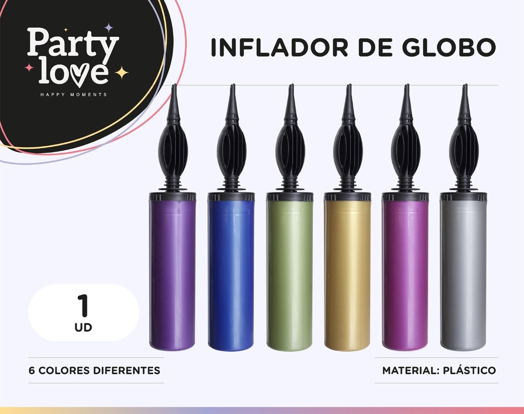 INFLADOR METALIZADO