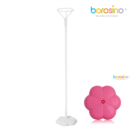 ACC. CENTRO DE MESA BASE FLOR 8cm + MAXIPALO 39cm