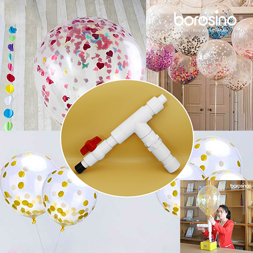 Accesorio para rellenar confeti
