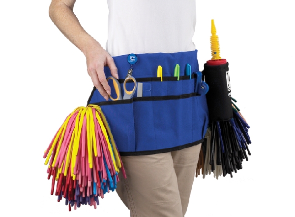 delantal para globos y accesorios