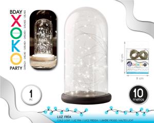 GUIRNALDA ALAMBRE LED 10M/100 LED FRIA