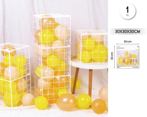 JAULA DE ALAMBRE PARA GLOBOS BL 30*30CM