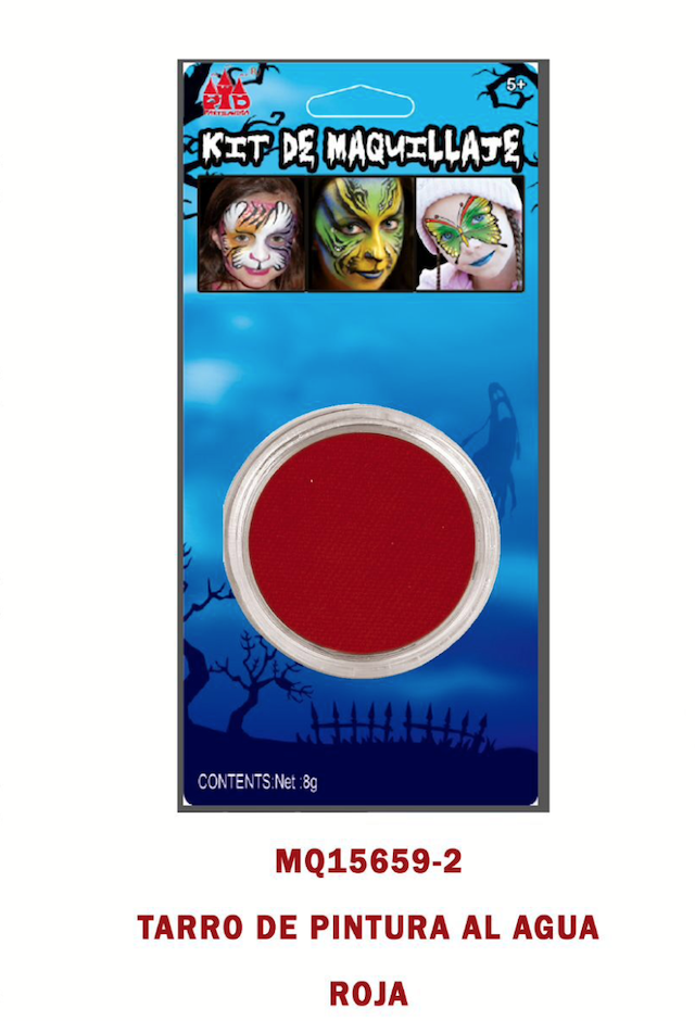 PINTURA CREMA ROJO