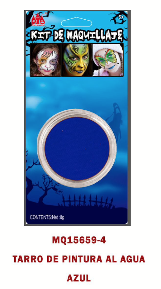 PINTURA CREMA AZUL