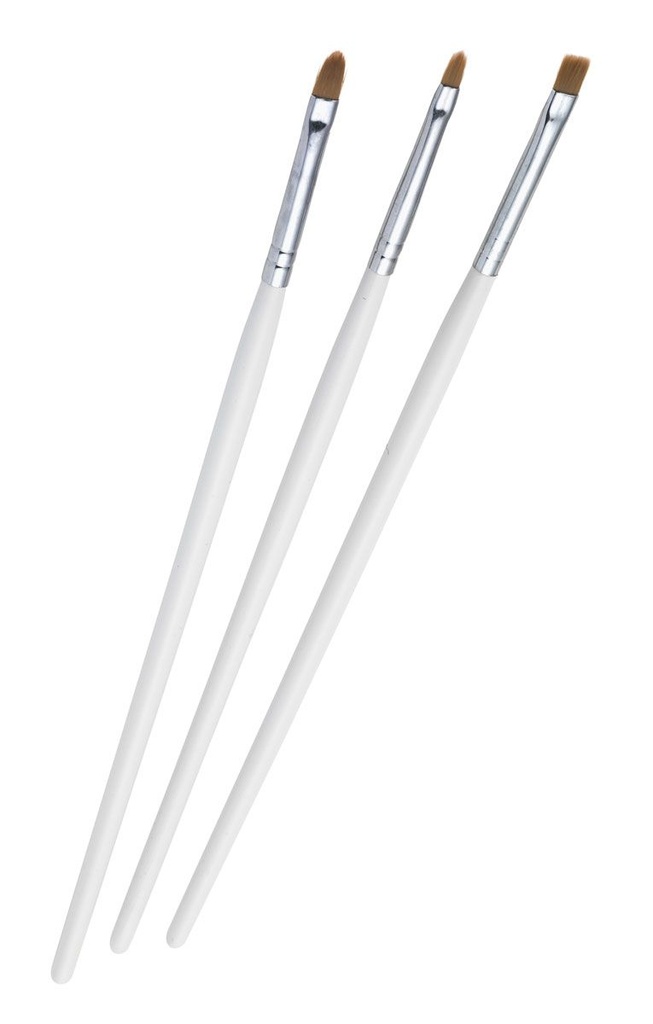Set de 3 pinceles de maquillaje(smiffys)