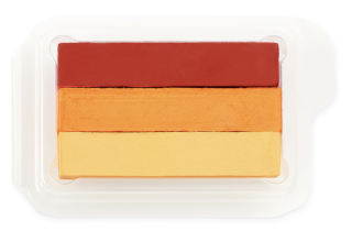 SPLIT CAKE DE 3 COLORES 28G - TIGRE