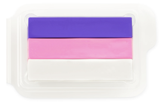 SPLIT CAKE DE 3 COLORES 28G - FLORAL