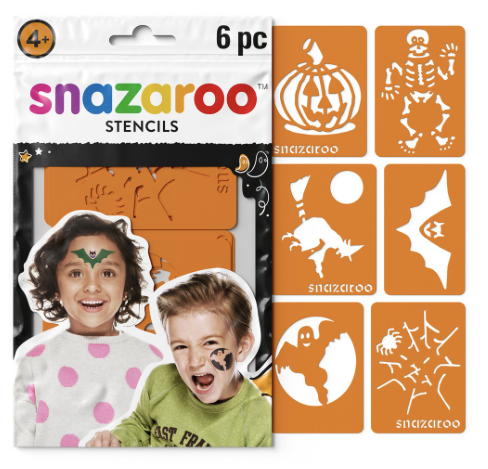 SNAZAROO PLANTILLAS MAQUILLAJE HALLOWEEN